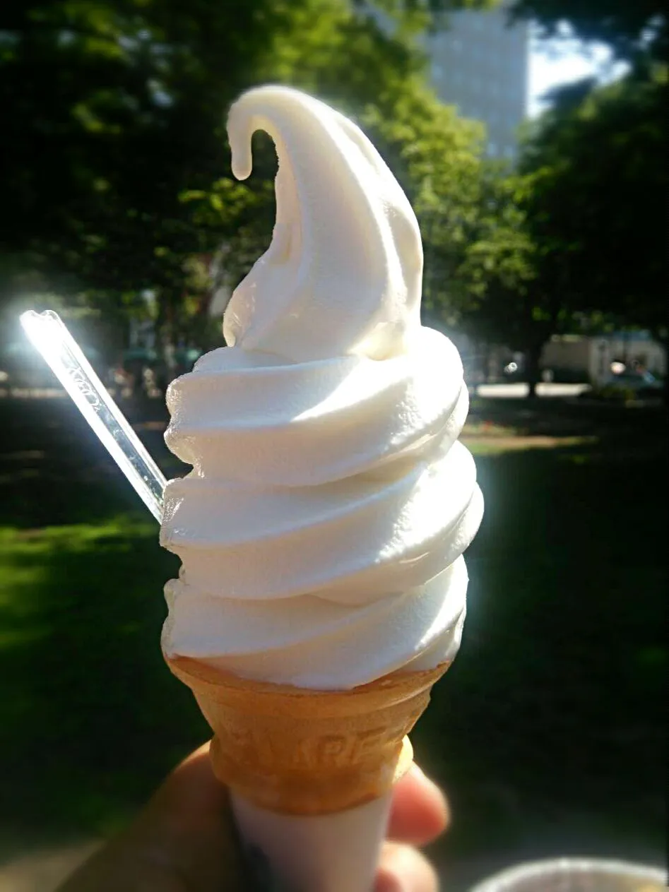 Snapdishの料理写真:I scream at Sapporo Ohdori Park, paying 300 yen!|quitaさん