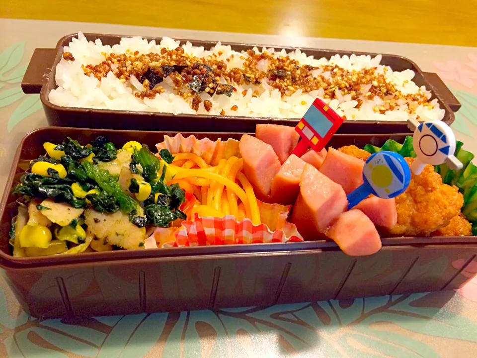 ダンナさまお弁当🍱🍱|かずみさん