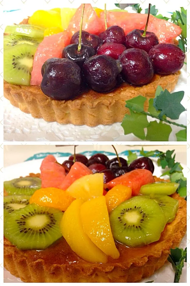 Snapdishの料理写真:Fruit Tart|💖 ジジ 💖さん