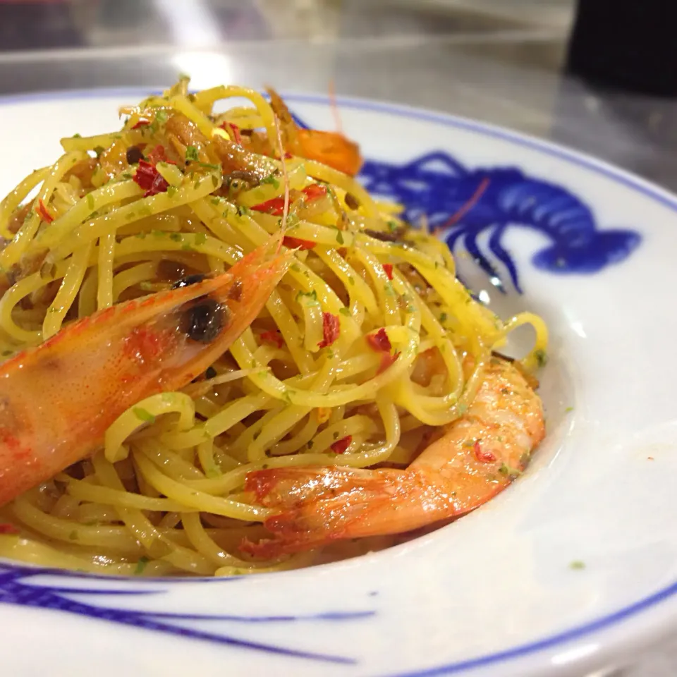 Snapdishの料理写真:Prawn pasta|willzさん