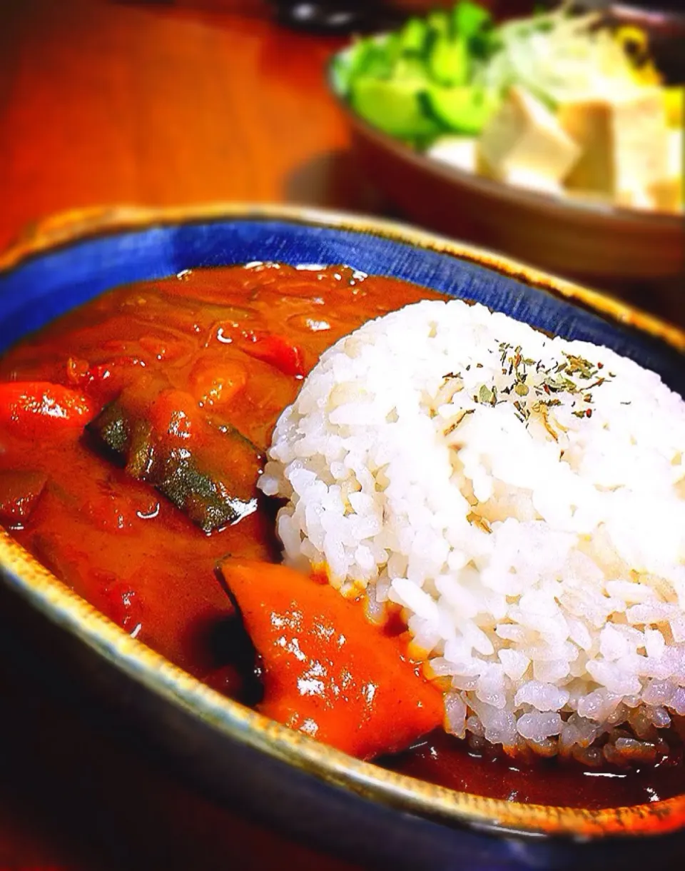 トマトなチキンカレー辛口|砂雪さん