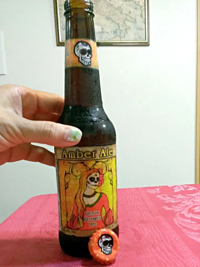 Snapdishの料理写真:Day of The Dead Beer (Death Becomes You)|ふぃるまめんとさん