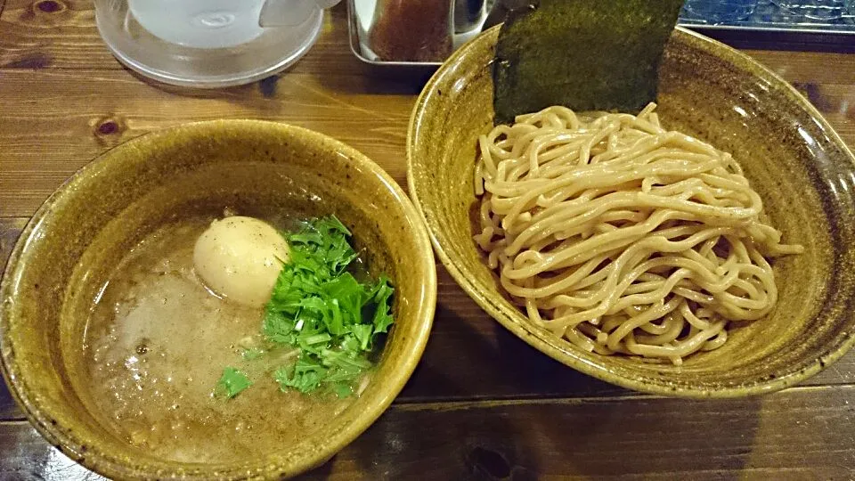 ベジポタつけ麺味たま付byえん寺in池袋|石さん