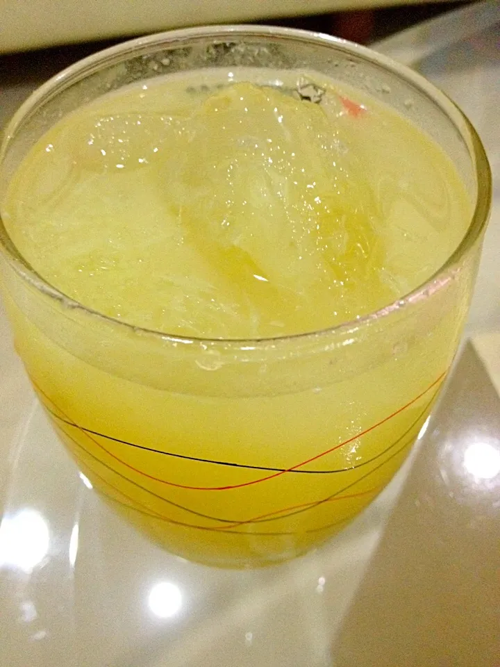 Lemon juice + honey 😋👍|Kajinuchさん