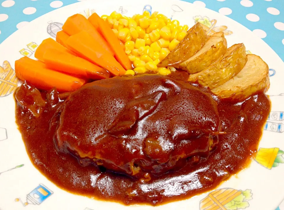 Demi Glace Hamburger Steak|Liezlさん