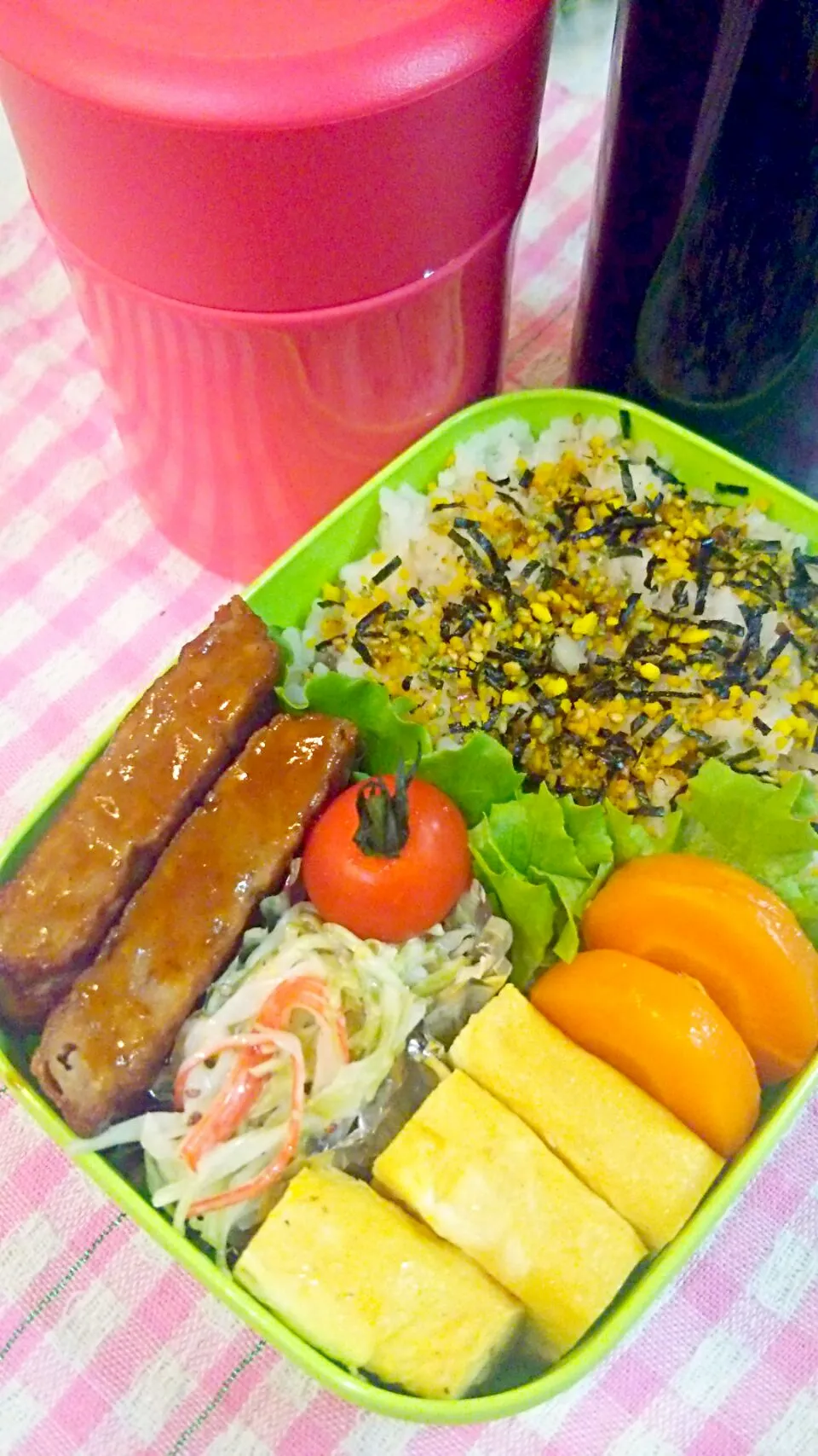 Snapdishの料理写真:旦那はん弁当♡|みっつさん