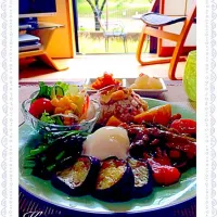 野菜をいっぱい食べる                      和風カレー💗