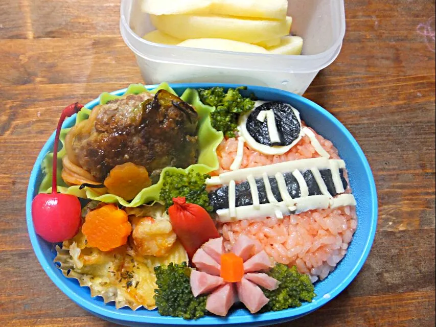 ちびさんのﾄｯｷｭｳｼﾞｬｰ弁当|ちいぼうさん