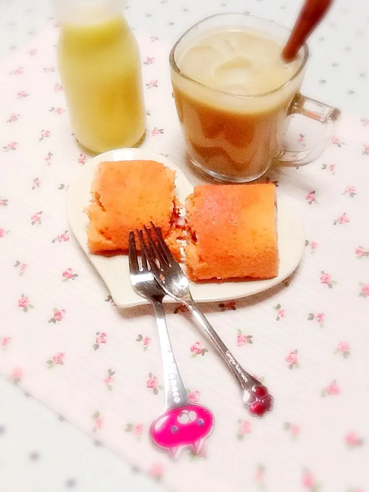 Snapdishの料理写真:午後のおやつ♡꒰*･ω･人･ω･*꒱♡|さとう かおりさん