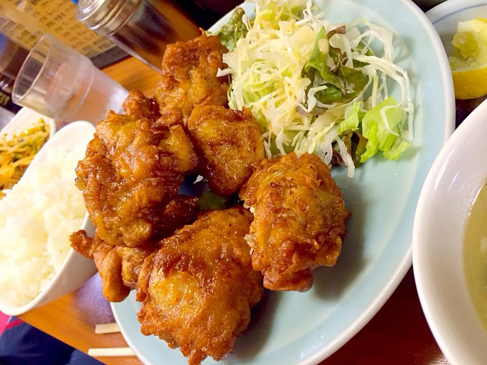 学生メシ！ 南京路 の からあげ定食！|正垣克敏さん