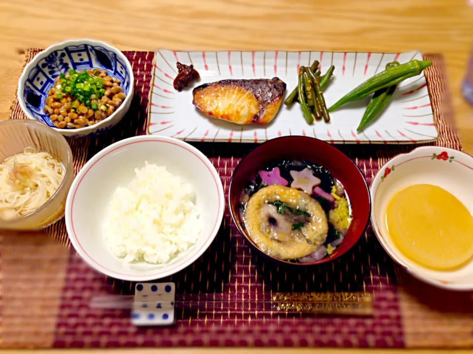 Snapdishの料理写真:ヘルシー♪夏のお夕飯6/27|ゆきぼぅさん