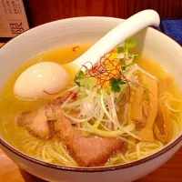 Snapdishの料理写真:味玉和塩らぁ麺|minatosさん