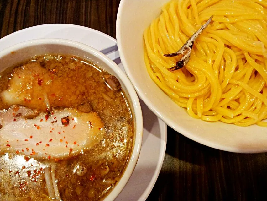 【大阪・西中島】にぼ次郎「つけ麺」|うえおさん