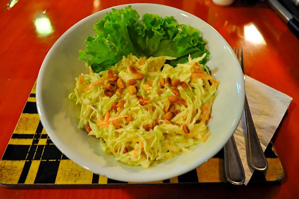 Zambian Salad...lots of natto!|Craig Colemanさん