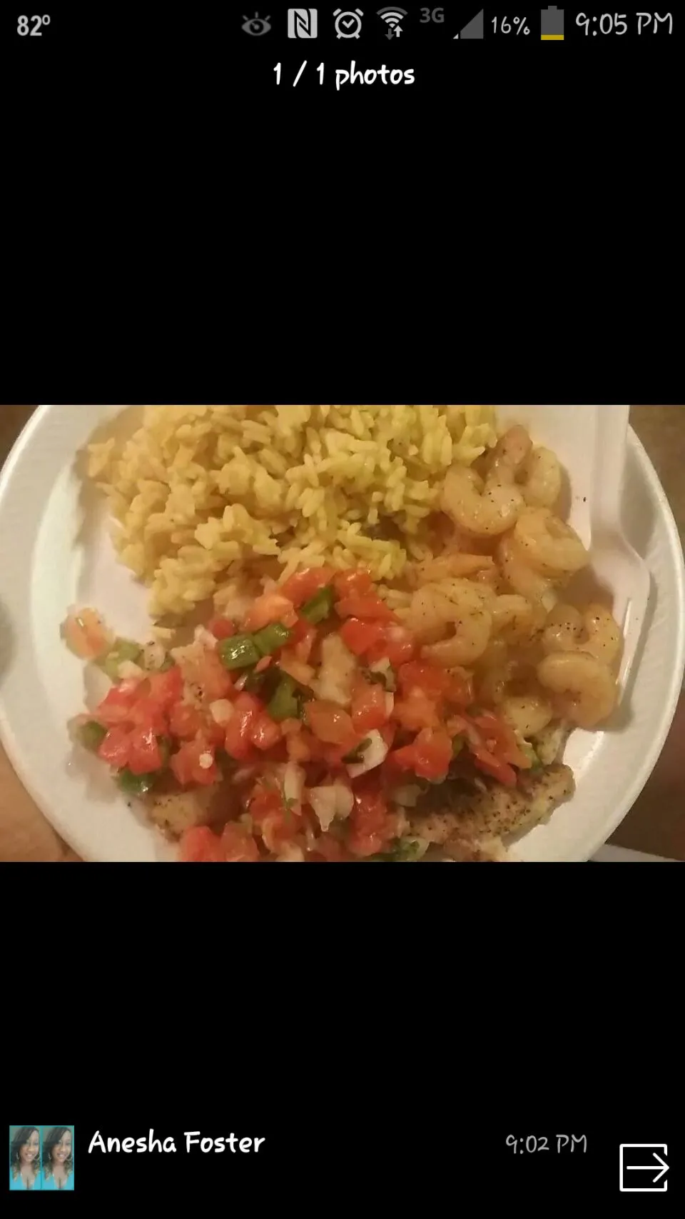 grilled tilapia , grilled shrimp,  and rice pilaf|I love to cook newbieさん