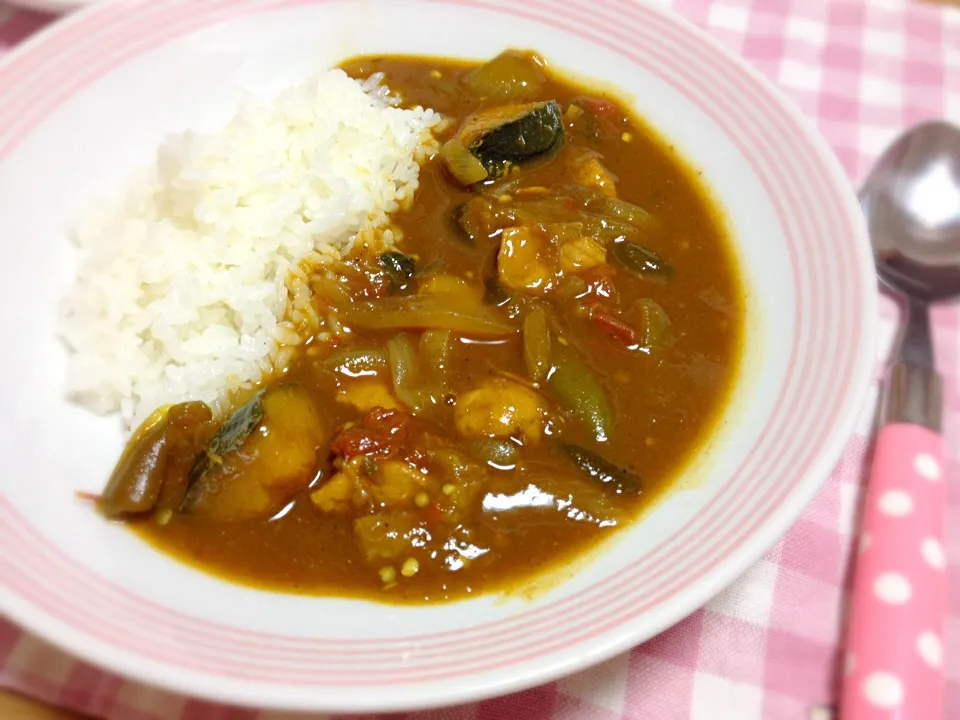 夏野菜カレー|たきゃたさん