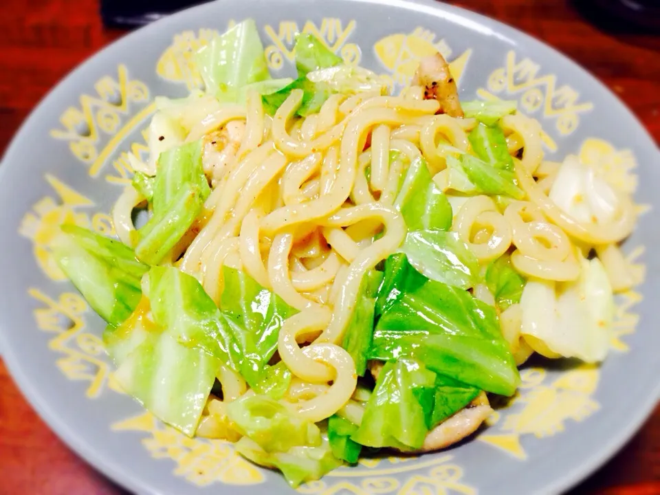 味噌ダレ焼きうどん|Shimoda Tohruさん