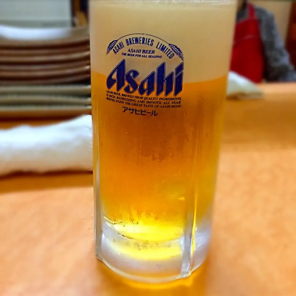 二軒目でまたまた生ビールで乾杯( ^ ^ )/□|yokoさん