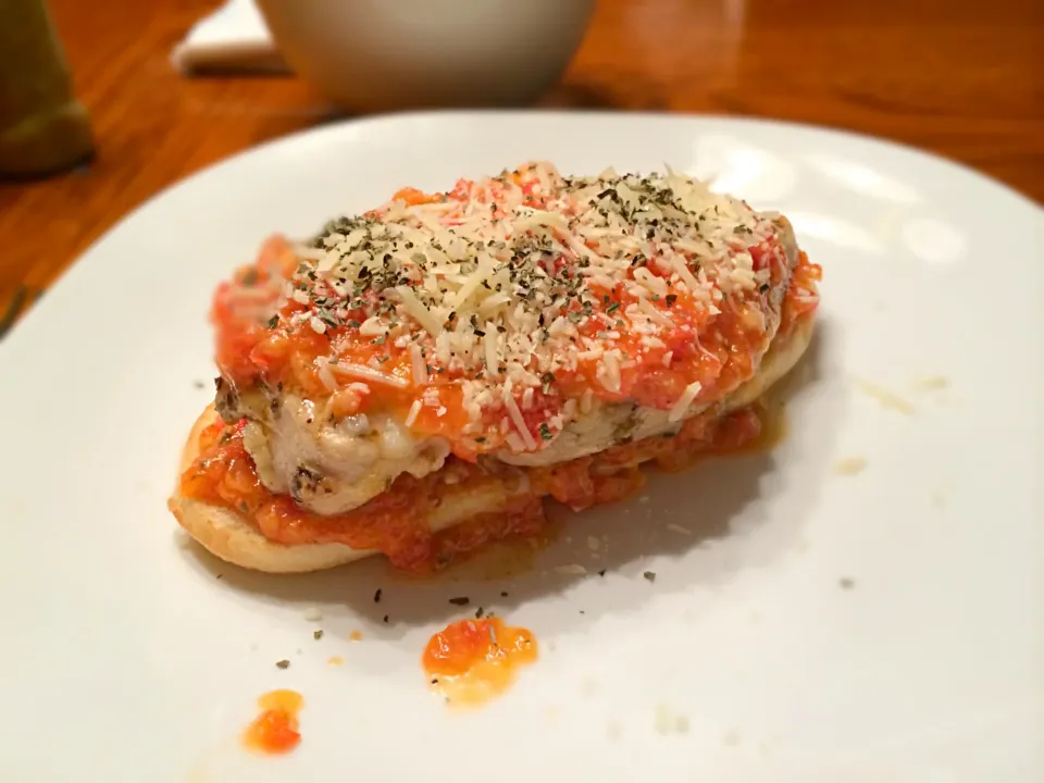 Grilled chicken Parmesan|TJ McAfoosさん