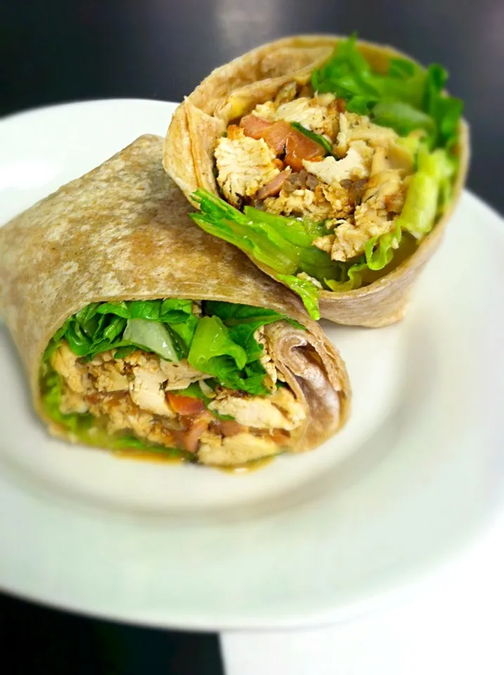 Grilled chicken & honey mustard wrap|Juliee ~ ジュリーさん