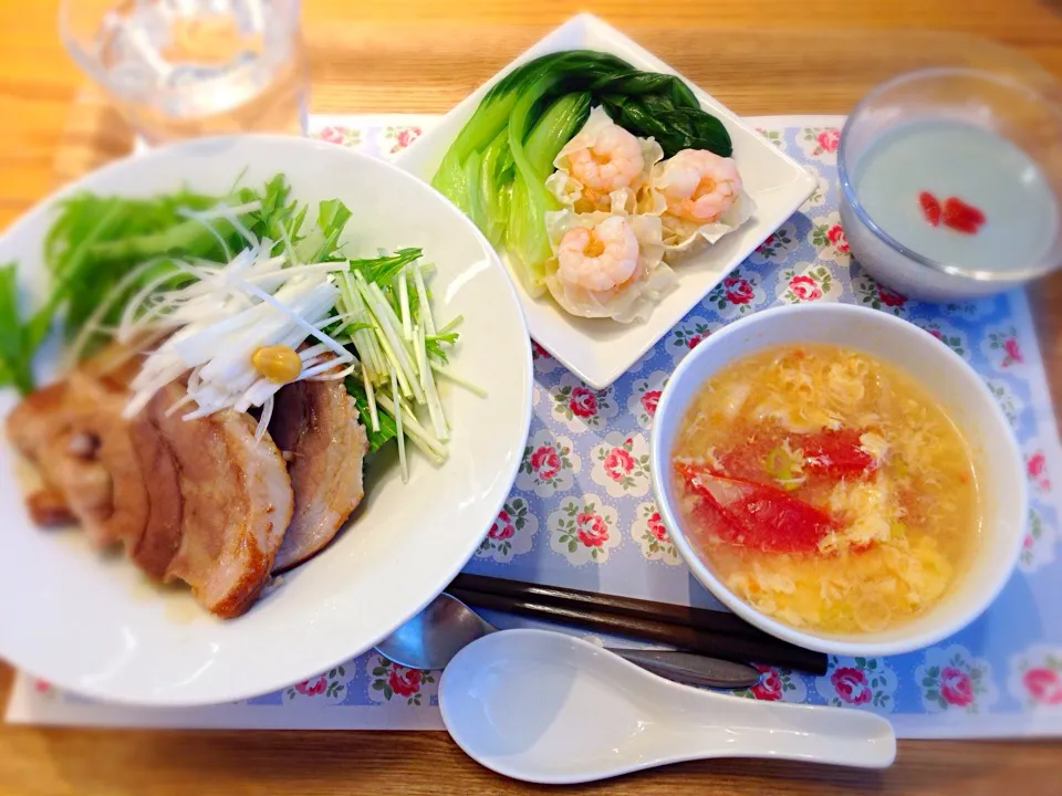 チャーシュー丼|さつまいももんさん