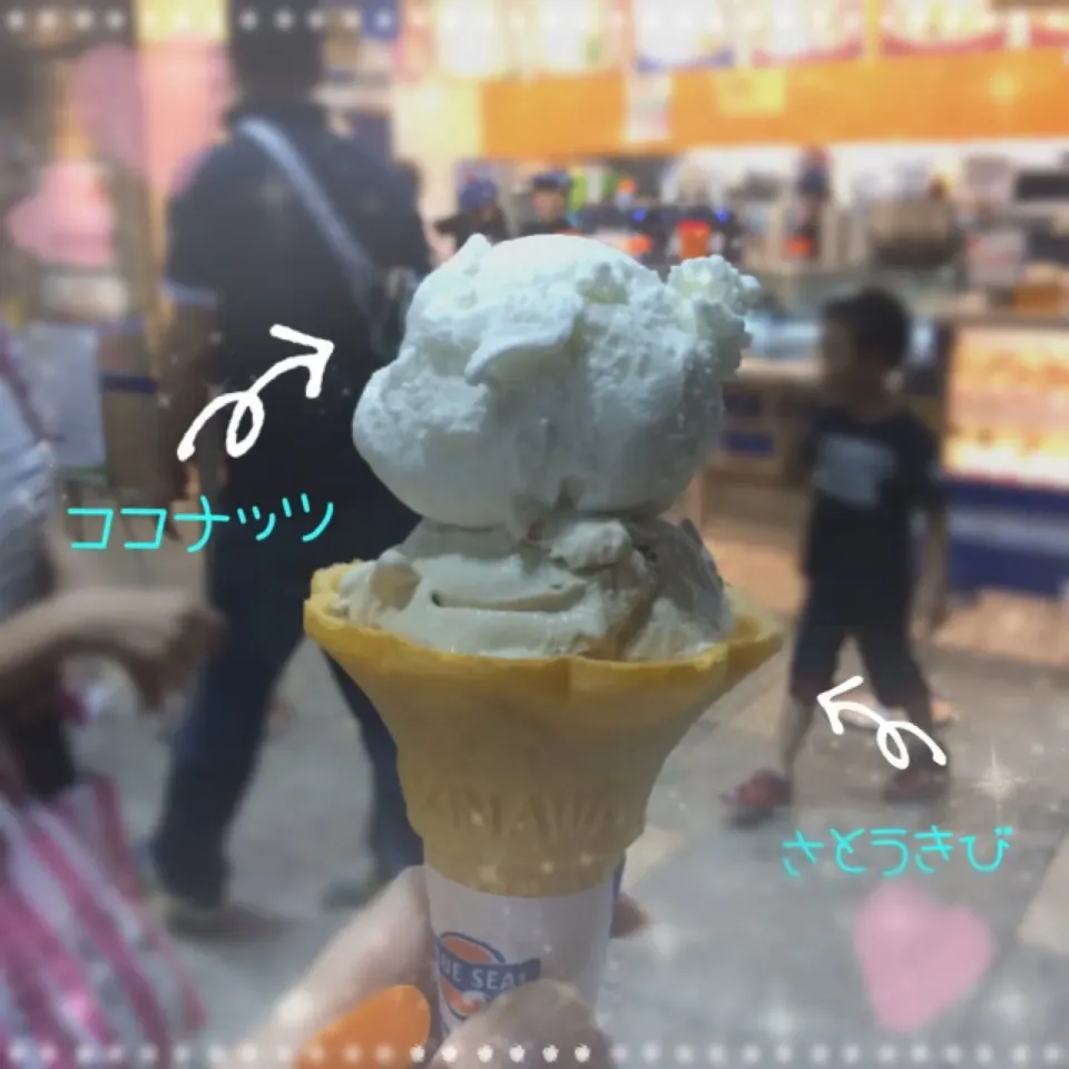 Blue seal's ice cream 沖縄っぽい味で！|cocoaさん