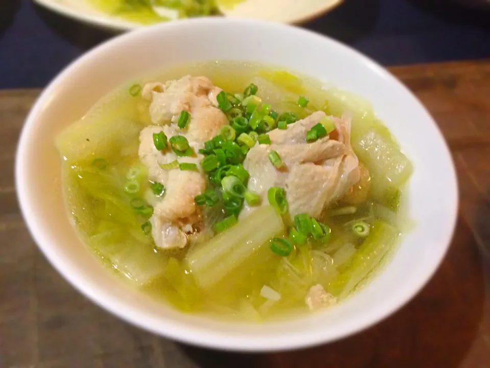 鳥肉と白菜のスープ|純さん