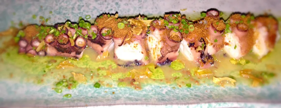 Snapdishの料理写真:Octopus with dry miso Nobu Perth 💕|woodfiredさん