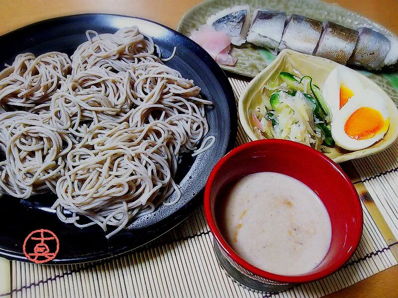 胡麻くるみだれのお蕎麦|真希さん