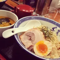 Snapdishの料理写真:味噌豚骨つけ麺！|takeshiさん