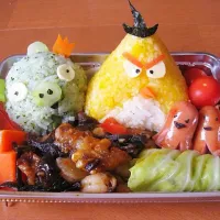 The angry bird bento|kaeuninさん