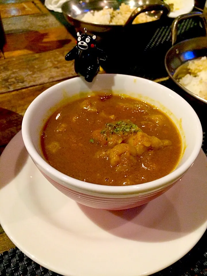 Snapdishの料理写真:マンドリルカレーさんの牛スジカレー＼(^o^)／|大阪カレー部長さん