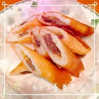 くららさんの料理 ライス春巻き☆カルビ焼肉巻き