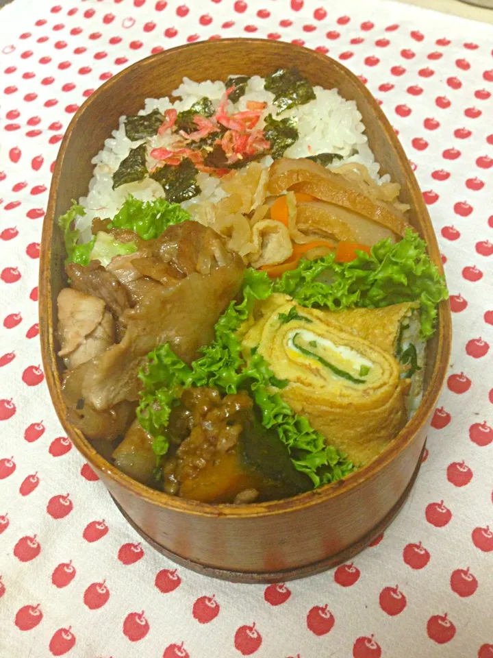 Snapdishの料理写真:6月30日お弁当…|Kumi Satouさん