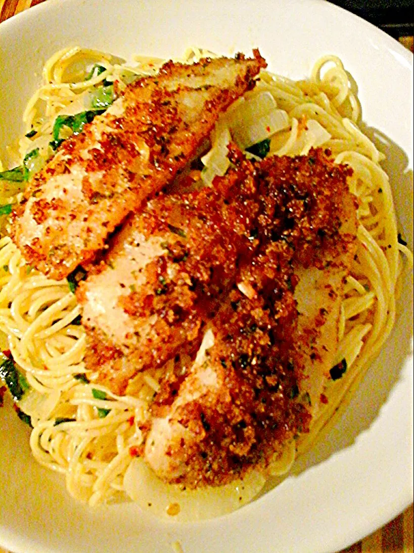 Fish and pasta|A Laverne Andrewsさん