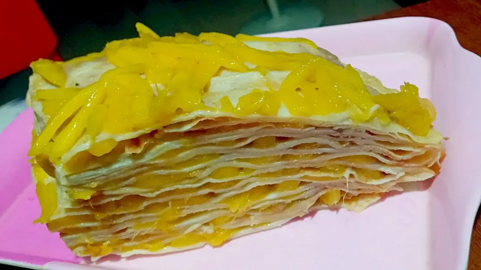 Mango crepe|Xi wenさん