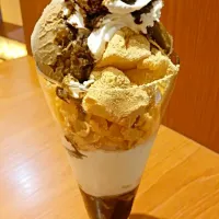 Snapdishの料理写真:Hojicha parfait|Xi wenさん