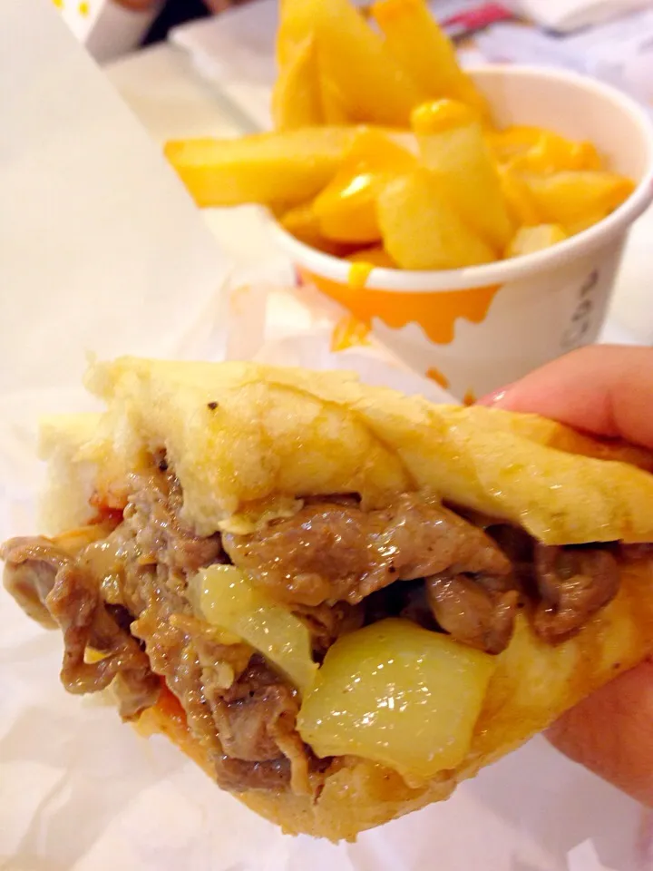 Cheese steak|Carol Yewさん