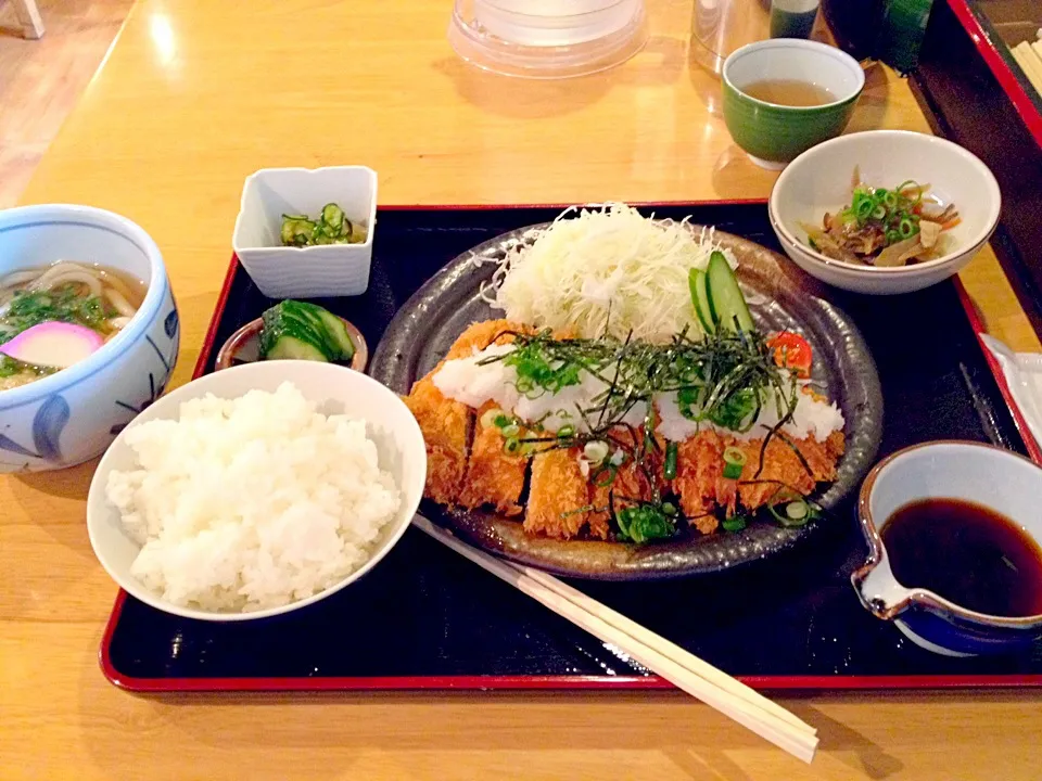 おろしトンカツ定食|あらぶん♂さん