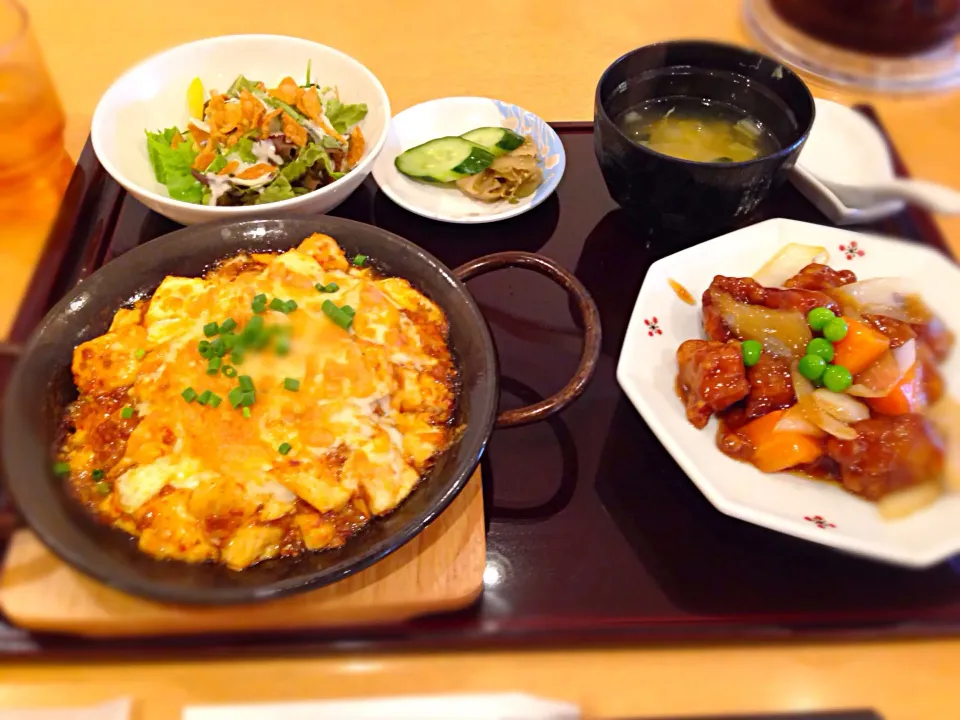 麻婆豆腐ドリアランチ♪|ごっちさん