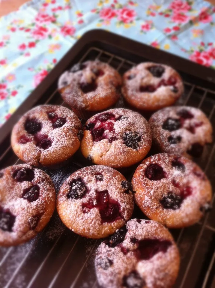 Summer berries creme fraiche muffin|Carol Liさん