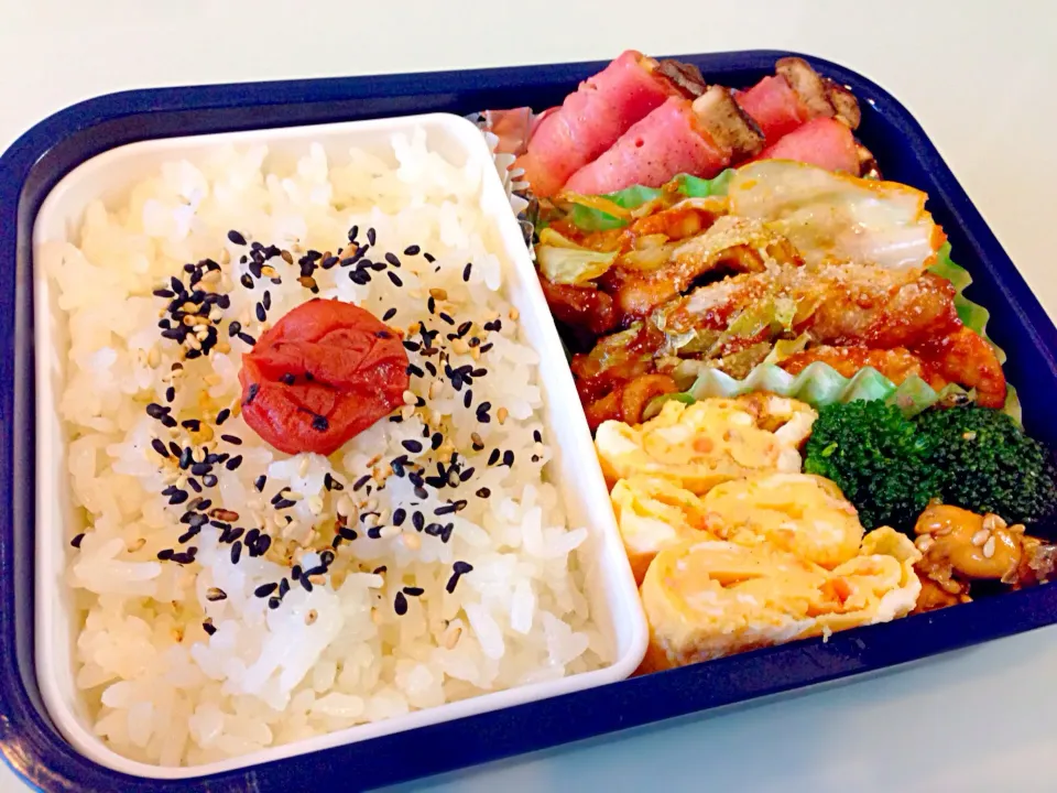 豚肉とキャベツの味噌炒め弁当|のぞみさん