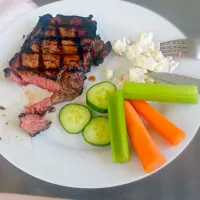 steak and potato salad|Laura Clarkさん