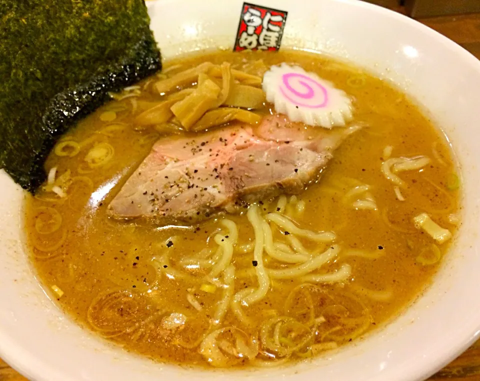 Snapdishの料理写真:昨夜？の超ドボン、〆は玉五郎 北新地店の煮干ラーメン|mottomoさん