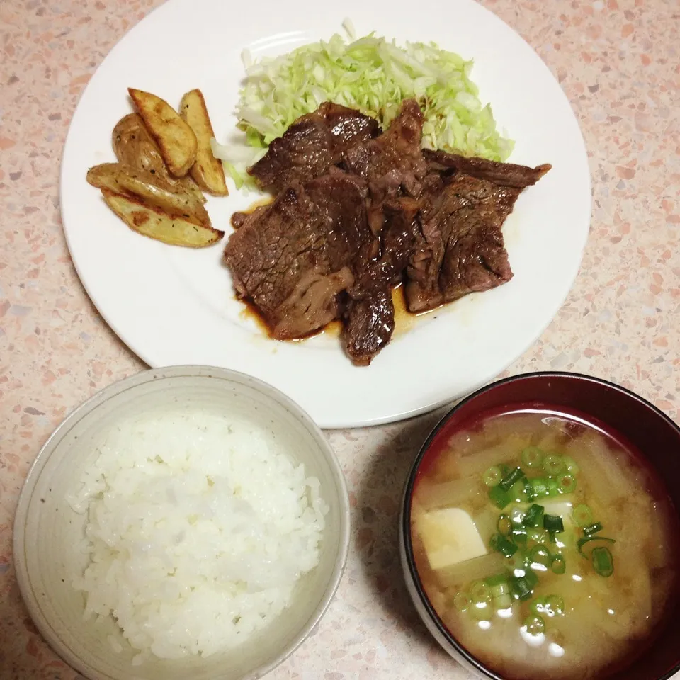 夜ご飯 大根と豆腐の味噌汁|はやしさん