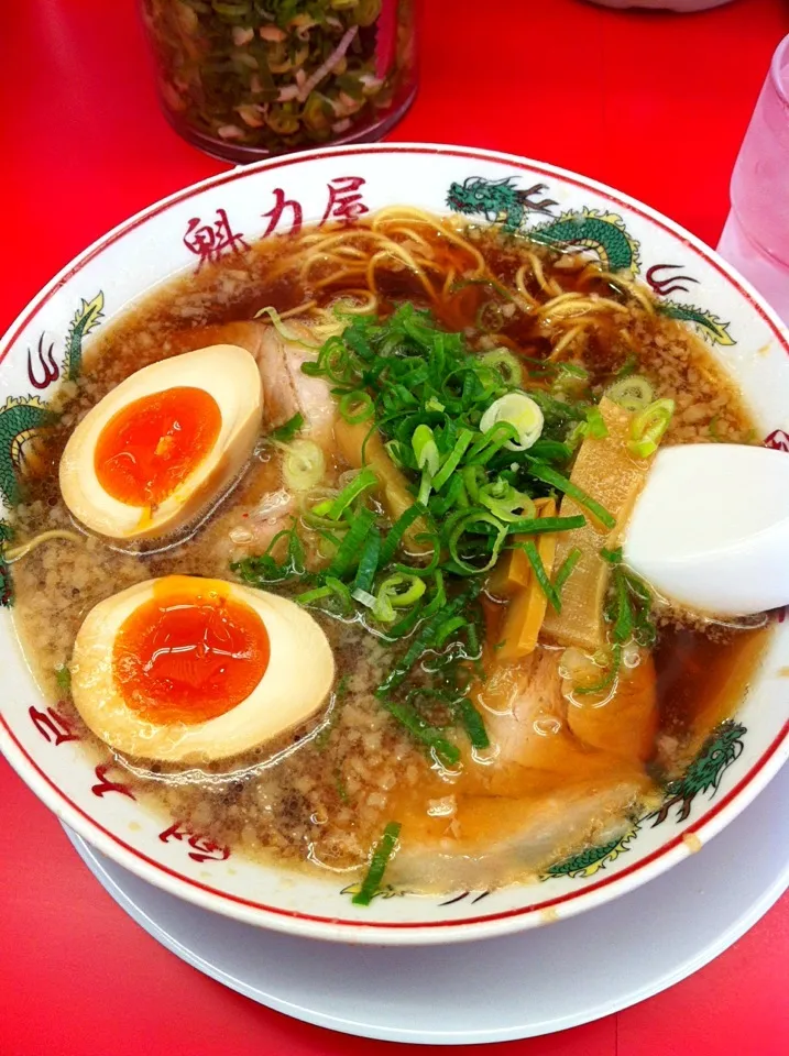 特製醤油 味玉ラーメン@京都北白川 ラーメン 魁力屋（北与野）|Kazuya Miyukiさん