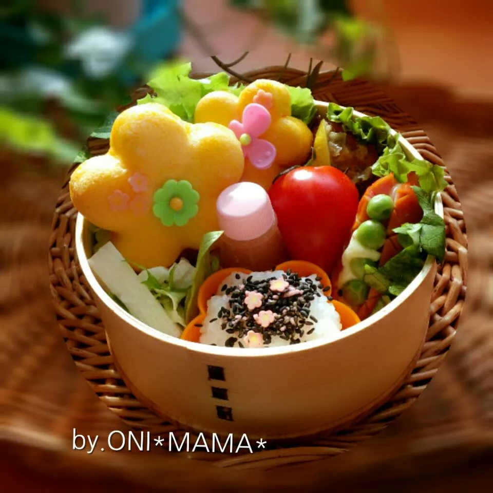 娘の弁当|ONI*MAMA*さん