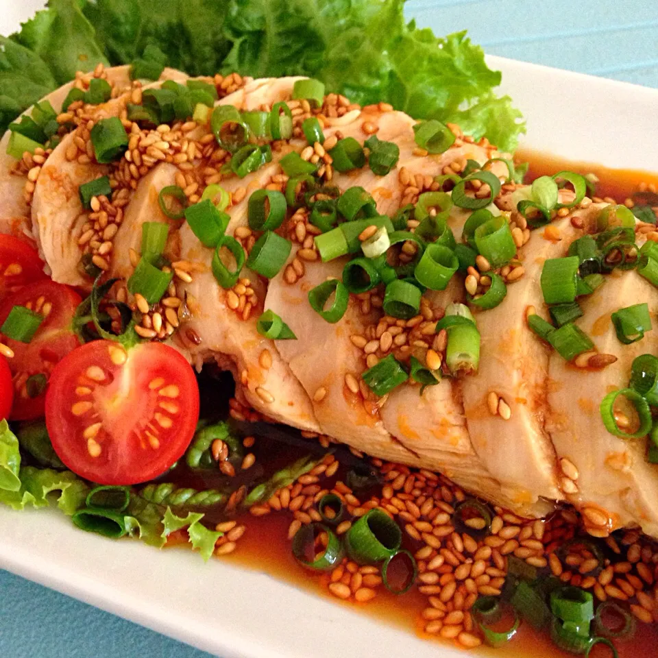 徳之島トトロンヌさんの料理 簡単で美味しい本格中華 よだれ鶏(口水鶏)|yukaさん