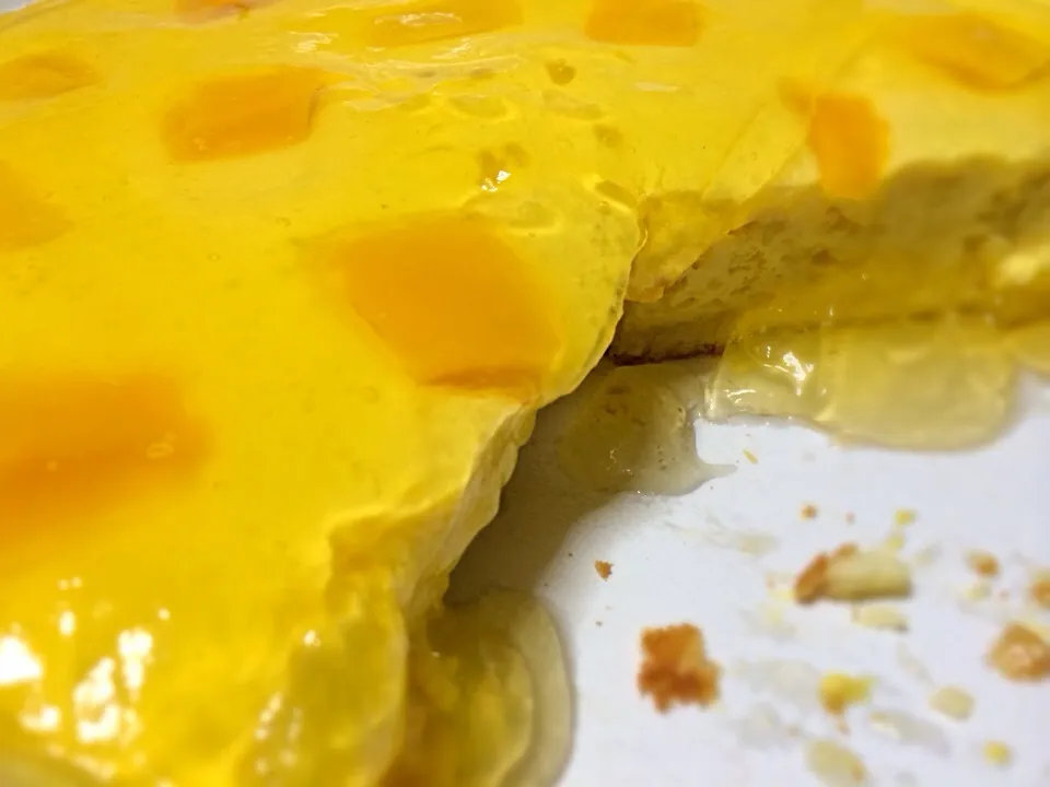 Snapdishの料理写真:Mango Mousse Cake|analynさん