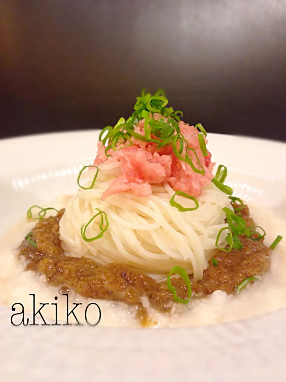 Snapdishの料理写真:きのこソース素麺✨ふわ〜とろ〜つるん（≧∇≦）|akikoさん